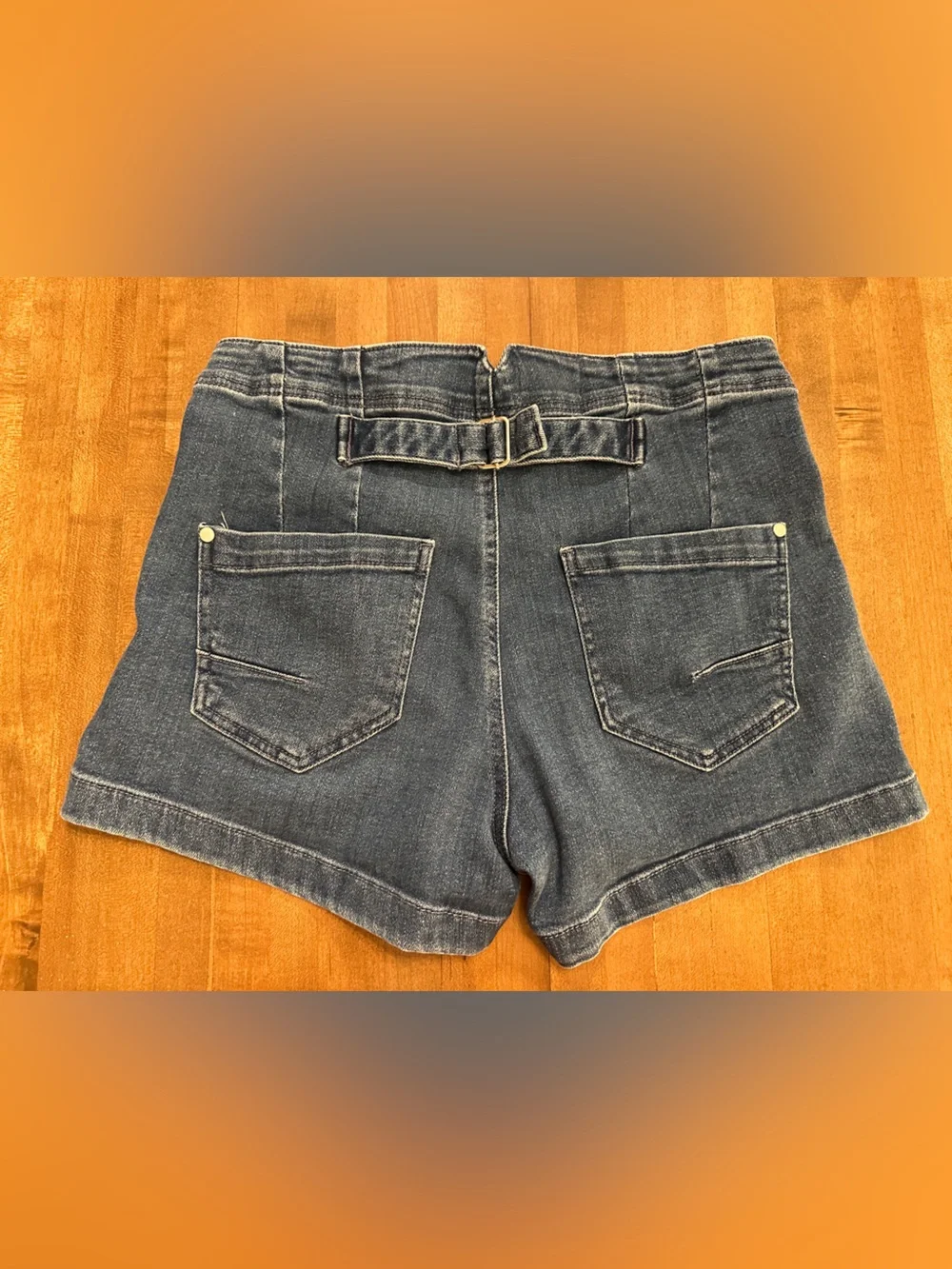 Anthropologie The Kit High Rise Utility Shorts by Pilcro - Picture 4 of 4